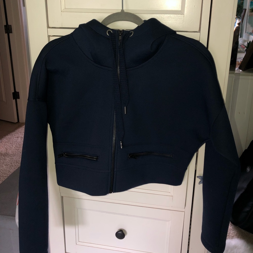 Athleta Croppe Zip-up